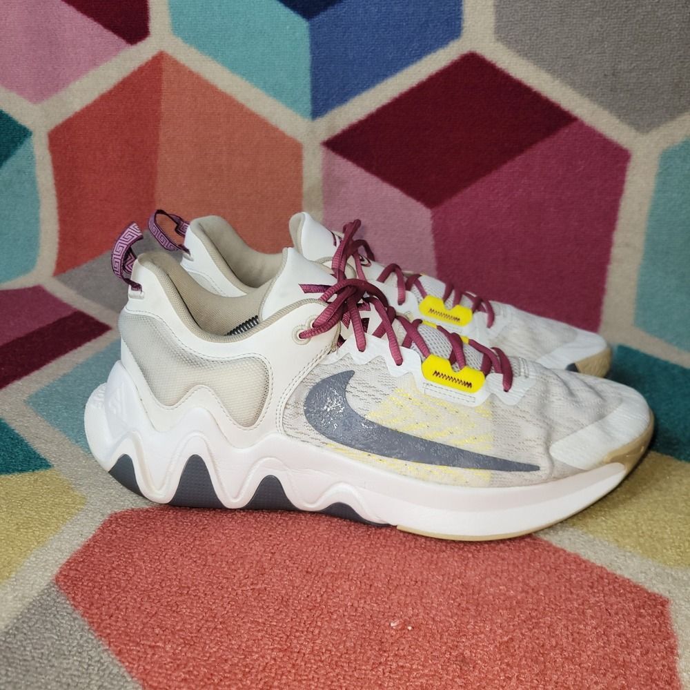 Nike Giannis Immortality 2 White Grey Berry Mens Basketball Shoes DM0825-100 13